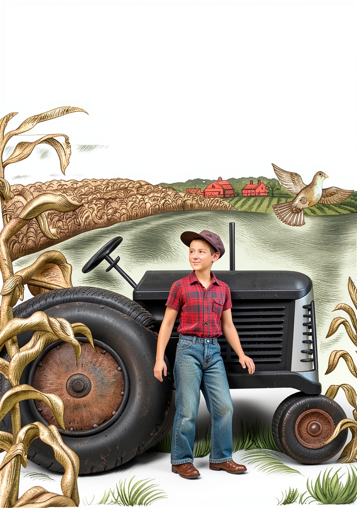 Installing Open Road Media Teen Historical Fiction eBook Farm Life Adventure 8-12 on a wooden desk