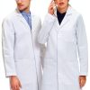 Dr. James Premium Unisex Lab Coat Fit with Phone Tablet Pockets 39"-0
