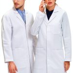 Dr. James Premium Unisex Lab Coat Fit with Phone Tablet Pockets 39"-0