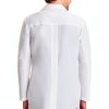 Healing Hands Logan Men’s White Lab Coat with 5 Pockets 360° Stretch-2