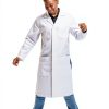 Dr. James Premium Unisex Lab Coat Fit with Phone Tablet Pockets 39"-4