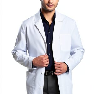 Cherokee Lab Coat Mens Professional Polyester Cotton-0