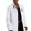 BARCO Grey's Anatomy Scrubs Lab Coat Derek GRC962 White 35-39"-6