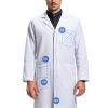 Dr. James Premium Unisex Lab Coat Fit with Phone Tablet Pockets 39"-1