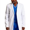 BARCO Grey's Anatomy Scrubs Lab Coat Derek GRC962 White 35-39"-0