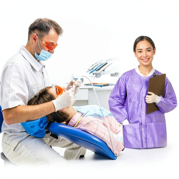 10 Disposable Lab Coats - Durable SMS Knee Length Reusable Lab Coat with Knit Cuffs and Pockets, Unisex | Perfect for Dental, Hospitals, Pharmacies, Labs, Clinics- Purple, Extra Large-6