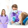 10 Disposable Lab Coats - Durable SMS Knee Length Reusable Lab Coat with Knit Cuffs and Pockets, Unisex | Perfect for Dental, Hospitals, Pharmacies, Labs, Clinics- Purple, Extra Large-5