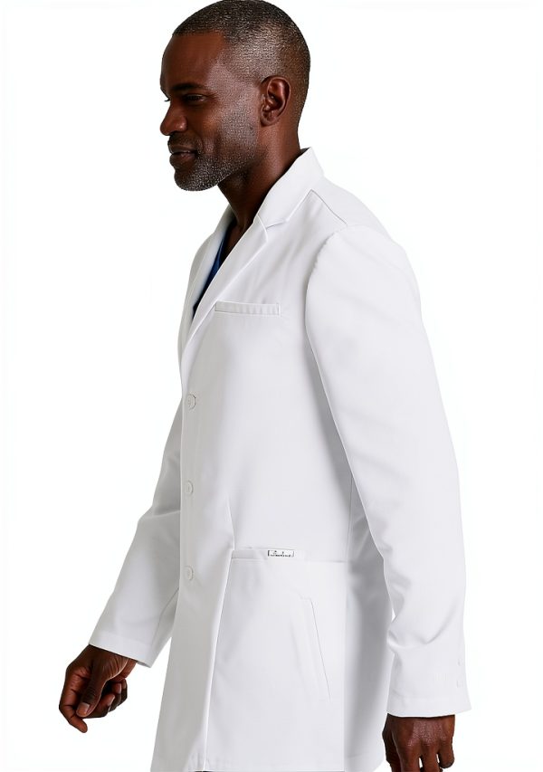 BARCO Grey's Anatomy Scrubs Lab Coat Derek GRC962 White 35-39"-2