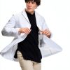 Dr. James Premium Unisex Lab Coat Fit with Phone Tablet Pockets 39"-3