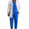BARCO Grey's Anatomy Scrubs Lab Coat Derek GRC962 White 35-39"-3