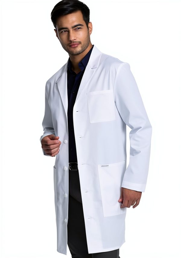Cherokee Lab Coat Mens Professional Polyester Cotton-1