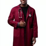 Adar Universal Unisex Lab Coats Classic 39" Lab Coat Hunter Green-0