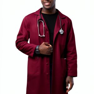 Adar Universal Unisex Lab Coats Classic 39" Lab Coat Hunter Green-0