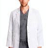 Healing Hands Medical Lab Coat Leo White Coat with 5 Pockets, Soft & 2-Way Stretch Fabric 5150-0