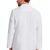 Healing Hands Medical Lab Coat Leo White Coat with 5 Pockets, Soft & 2-Way Stretch Fabric 5150-1