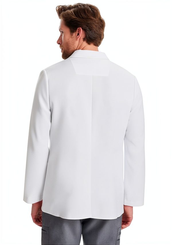 Healing Hands Medical Lab Coat Leo White Coat with 5 Pockets, Soft & 2-Way Stretch Fabric 5150-1