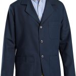 Red Kap Men's Lapel Counter Coat-0