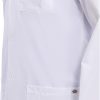 Dickies Lab Coat 40in Unisex White with 3 Pockets - Model 83403-1