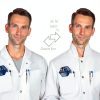 Lab Coat Genius Lab Gear Men's 6-Pocket 100% Cotton White-4