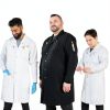 Lab Coat Genius Lab Gear Men's 6-Pocket 100% Cotton White-1