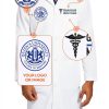Personalized Embroidered Lab Coat Unisex Multiple Sizes Custom Name-1