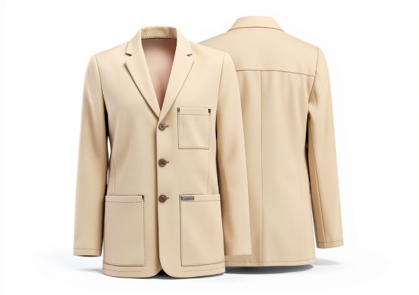 Cherokee Men's Lab Coat 30" White Consultation Durable Stretch CK401-7