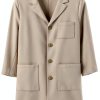 Dickies Lab Coat 40in Unisex White with 3 Pockets - Model 83403-6