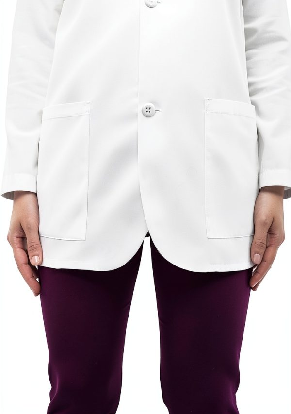 Adar Universal Unisex Lab Coats - Classic 31" Consultation Lab Coat-5